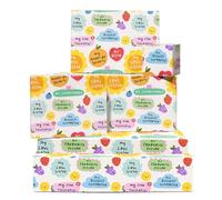 Papel de regalo para amigas - 6 hojas de papel de regalo de cumpleaños para mejor amiga, bestie, BFF, colega - Papel de regalo blanco para ella - Amistad - Reciclable - Por Central 23