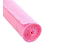 Papel de regalo para decorar flores, Rollo de papel crepé for manualidades, origami, envoltura, multicolor, 50 x 250 cm, 4 unidades(Pink)