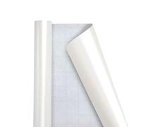 Papel de regalo para todas las ocasiones, papel brillante nacarado de color blanco sólido, regalo perfecto para mujeres, bodas, día de San Valentín, día de la madre, cumpleaños, Navidad, suministros