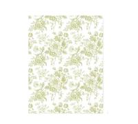 Papel de regalo Printed Floral Paper Vintage Hand Kneaded Papers Bouquet Packaging Materials Flower Shop Art Decoration Papel regalo cumpleaños(Light green)