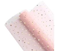 Papel De Regalo Ramo de lentejuelas 50cm x 5 yardas, papel envolver, decoración del banquete boda, manualidades, flores DIY, embalaje for álbum recortes, Origami(Light pink)