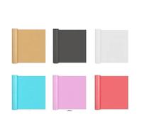 Papel de regalo Rollo de papel Kraft marrón 11,8 pulgadas x 9,8/16,4/32, pies for envolver el rollo embalaje en movimiento Papel regalo cumpleaños(6 Rolls 30x5M Mixed)