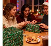 Papel de regalo Rollos de Navidad,Diversión 67 Edición Fiesta Material de Embalaje, de Regalo Papel de Regalo - Para Amigos Organizadores Compañeros de Oficina Club Comunidades Cumpleaños