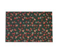 Papel de regalo sostenible para festividades, 50 x 74 cm, juego de 5 piezas, motivos navideños atrevidos, materiales artesanales, materiales de manualidades sostenibles para decoración de Navidad