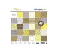 Papel de scrapbooking - Artemio - Botanica - 30,5 x 30,5 cm - 30 hojas - Motivos variados