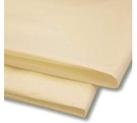 Papel de seda, 50 hojas, papel de regalo, sin ácidos y sin magnesio, 50,8 x 76,2 cm, para envolver bocetos decorativos y papel de corte para arte artesanal, Sabco (marfil)