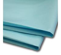 Papel de seda 50 hojas, papel de regalo, sin MG ni ácido, tamaño de 50,8 x 76,2 cm, para envolver bocetos decorativos y papel de corte para arte - Sabco (azul bebé)