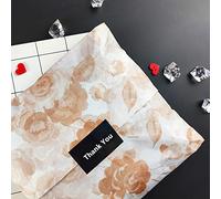 Papel de seda de oro rosa, 25 hojas de 19.7 x 27.5 pulgadas, para cumpleaños, boda, día de Acción de Gracias, bolsas de regalo, regalo de fiesta, papel de seda