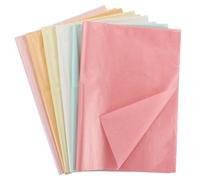 Papel de Seda Metalizado Brillante para Envolver - 60 Hojas de Regalo Perlado de Colores para Cumpleaños, Bodas, Fiestas, Vacaciones, Conmemoración - 50 x 35cm