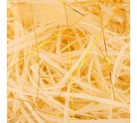 Papel de seda triturado con purpurina, Papel triturado arrugado de 30 a 500 g, ideal for regalar.(Style B/Champagne,30g)