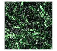 Papel de seda triturado Papel triturado arrugado metálico brillante multicolor 100 g-200 g(Style a/Green,200g)