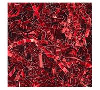 Papel de seda triturado Papel triturado arrugado metálico brillante multicolor 100 g-200 g(Style a/Red,200g)