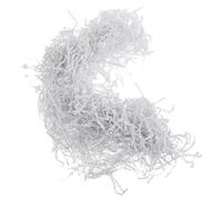 Papel de Seda Triturado Plata 100g, Relleno de Papel para Cajas