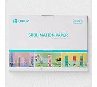Papel de sublimación A3 (paquete de 140 hojas) - Papel de transferencia para impresiones vibrantes sobre tejidos, cerámica, tazas y más. Compatible con impresoras de sublimación (A4)