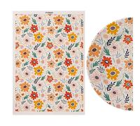 Papel de transferencia de arcilla, calcomanías de arcilla de cerámica floral, rústico hecho a mano, coloridas, papel de transferencia soluble en agua para aretes, joyas, cerámica