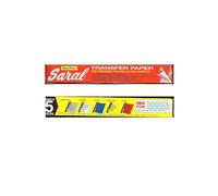 Papel de transferencia sin cera amarilla para calcular la precisión en cualquier superficie, rollo de 12 pulgadas x 12 pies