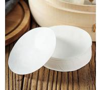 Papel de vapor redondo antiadherente para albóndigas, panecillos y Pau Mantou, papel de cocina resistente al calor y al aceite, paquete de 500 o 1500 hojas para cocinar al vapor (2)