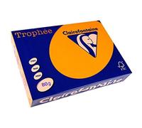 Papel decorativo Clairefontaine 2978C A4 80 g/m² Naranja Fluo 500 hojas