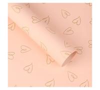 Papel del paquete del regalo de la Navidad, 20 piezas ramo de corazones papel decorativo impermeable materiales de embalaje de flores papel de regalo (20 hojas)