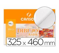 Papel dibujo basik 32.5x46 -130 gr -sin recuadro
