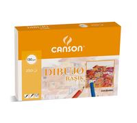 Papel Dibujo CANSON Basik Recuadro, Din-A3+ 130 gr., Caja x250 Hojas