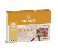 Papel Dibujo CANSON Basik Recuadro, Din-A4+ 130 gr., Caja x250 Hojas
