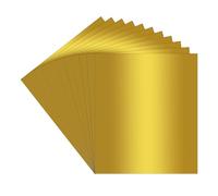 Papel dorado para manualidades, tamaño A4, 60 hojas, 250 g/m², papel dorado metálico