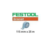 Papel Esmerilado Festool Granat, 115 mm, Por Metro, MPN FEGRANAT115X25