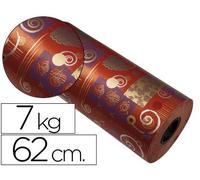 Papel fanstasia kraft havana todo el año bobina 62 cm 7 kg