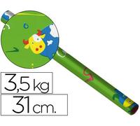 Papel fantasia estucado 1218 -bobina de 31 cm -3,5kg.