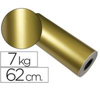 PAPEL FANTASIA VERJURADO STAR 7013-62 ORO BOBINA 62 CM 7 KG