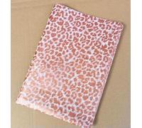 Papel fino para envases de regalos, Pack Of 10 50x70 Cm Multicolor Tissue Gift Wrapping Paper(Leopard-Rose gold)