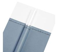 Papel floral for ramos, papel de regalo de flores, bolsa de embalaje de una sola rosa, suministros for ramos de floristería, papel de regalo floral, gris(Size:Gray Blue)