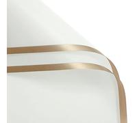 Papel floral for ramos, ramo de flores, manualidades de bricolaje, embalaje de regalo o caja de regalo, papel de regalo de flores, pera roja(Size:Pure White)