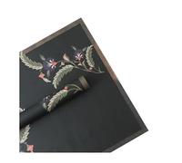 Papel Floral Thickened Vintage Printed Cotton Velvet Craft Paper Valentine's Day Rose Packaging