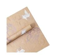 Papel Floral Thickened Vintage Printed Cotton Velvet Craft Paper Valentine's Day Rose Packaging