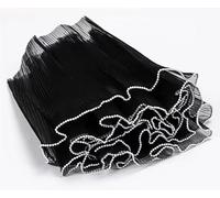 Papel Floral White Black Pink Bouquet Wrapping Paper Flower Bouquet Wrapping Mesh Yarn