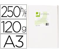 Papel Fotocopia Ultra Blanco Q-Connect Din A3 120 Gramos (250 Hojas)