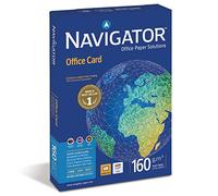 PAPEL FOTOCOPIADORA NAVIGATOR DIN A4 160 GRAMOS PAPEL MULTIUSO INK-JET Y LASERPAQUETE DE 250 HOJAS