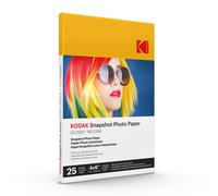 Papel fotogr fico brillante KODAK SNAPSHOT de 4 x 6 pulgadas, 25 unidades, 48 lb, 180 g/m2, 8,5 mil simas de pulgada