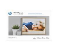 Papel fotogr fico HP Advanced Glossy 13x19 pulgadas 20 hojas CR696A Blanco