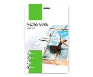 Papel fotográfico A4 | Brillo | 180 g (20 hojas)