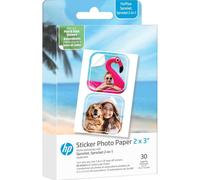 Papel fotográfico adhesivo HP Recortado 2x3"