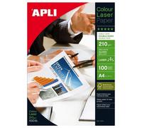 Papel fotográfico brillante apli laser doble cara 100 hojas a4