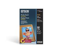Papel fotográfico brillante de Epson (127 x178 mm), 200 g/m², 50 hojas
