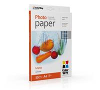 Papel fotográfico Colorway PM190050A4 mate A4 190 g/m² 50 hojas alta opacidad