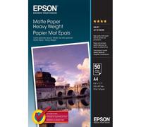 Epson Matte Paper Heavy Weight - A4 - 50 hojas