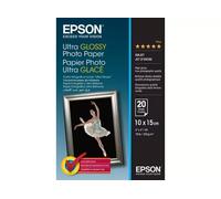 Papel Fotográfico Epson Ultra Glossy 300 g/m² - 10x15cm - 20 hojas