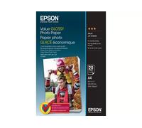 Papel Fotográfico Glossy Epson Value 183 g/m2 - A4 - 20 hojas