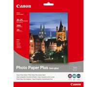 Canon SG-201 - Papel fotográfico plus (260g/m2, 20 x 25 cm, 20 hojas, semi brillante, acabado satinado)